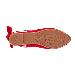 Foto 3 | Foto 3 | Sandalias De Piso Exterior Textil Rbbasics color Rojo para Mujer