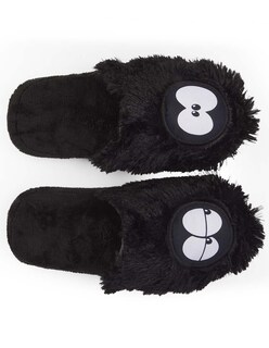 Foto 2 | Foto 2 | Pantuflas Erizo Clothing Monstruo color Negro para Mujer