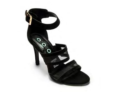 Foto 1 | Foto 1 | Sandalias con Tacón Capa de Ozono 642102 Negras para Mujer