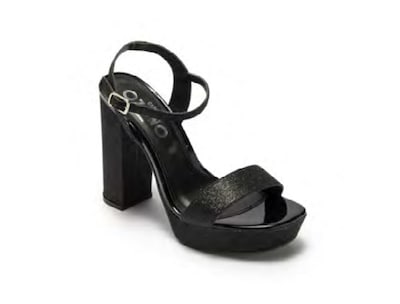 Foto 1 | Foto 1 | Sandalias con Tacón Capa de Ozono 630401 Negras para Mujer