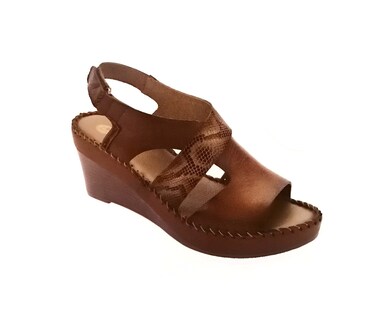 Foto 1 | Foto 1 | Sandalias con Tacón Lobo Solo color Marrón para Mujer