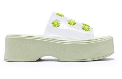 Foto 1 | Foto 1 | Sandalias de Plataforma Ozono para Mujer Blancas