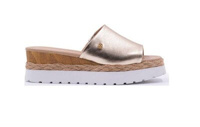 Foto 1 | Foto 1 | Sandalias Hispana Dorados para Mujer