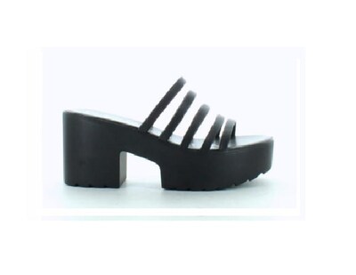 Foto 1 | Foto 1 | Sandalias de Tacón Perugia Negras para Mujer