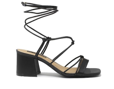 Foto 1 | Foto 1 | Sandalias de Tacón Salamandra Negras para Mujer