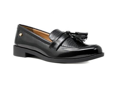 Foto 1 | Foto 1 | Zapatos Salamandra 86-3325 color Negro Lagarto A. Brillo Casual