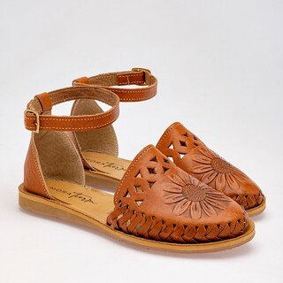 Foto 2 | Foto 2 | Sandalias Mora Tierra Camel para Mujer