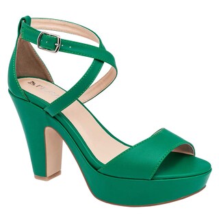 Foto 1 | Foto 1 | Sandalias Pravia 117665-1 Verdes para Mujer