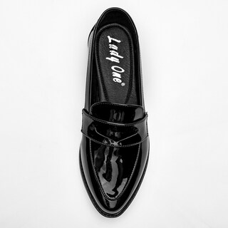 Foto 2 | Foto 2 | Zapatos Oxford Lady One para Mujer Negros de Charol