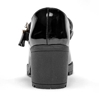 Foto 3 | Foto 3 | Zapatos Lady One Negros Charol para Mujer