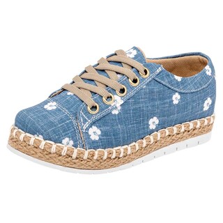 Foto 1 | Foto 1 | Zapatos Nazzcar Azul con Blanco para Mujer