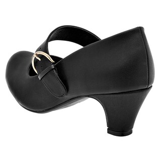 Foto 3 | Foto 3 | Zapatos Poptops Negros para Mujer