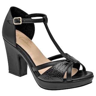 Foto 1 | Foto 1 | Sandalias D'Cristian Negras para Mujer