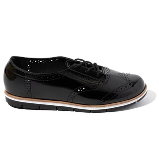 Foto 1 | Foto 1 | Zapatos Oxford de Charol Moleca Dalma Negros para Mujer