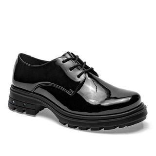 Foto 1 | Foto 1 | Zapatos Yuyin Negro Charol Código 120388-2 para Mujer