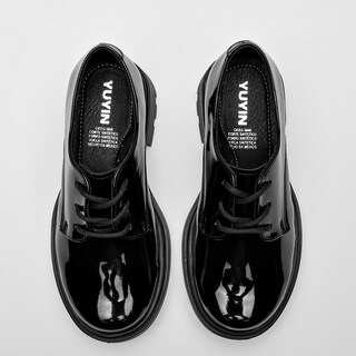 Foto 3 | Foto 3 | Zapatos Yuyin Negro Charol Código 120388-2 para Mujer