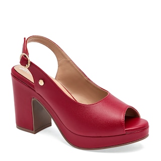 Foto 1 | Foto 1 | Zapatos para Mujer Etnia Rojos 126058-e
