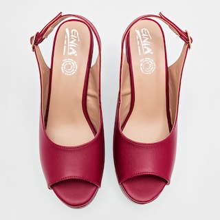 Foto 3 | Foto 3 | Zapatos para Mujer Etnia Rojos 126058-e
