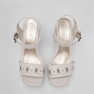Foto 3 | Foto 3 | Sandalias Vitalia 126431-e Beige para Mujer