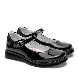 Foto 2 | Foto 2 | Zapatos Escolares Yuyin para Niña Negros de Charol