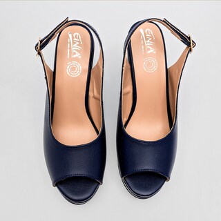 Foto 3 | Foto 3 | Zapatos Etnia 126057-e Azul Marino para Mujer