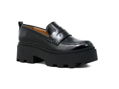 Foto 1 | Foto 1 | Zapatos Salamandra 267-3849 Negro Alto Brillo Casual Dama