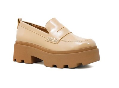Foto 1 | Foto 1 | Zapatos Salamandra 267-3849 Alto Brillo Beige Casual Dama