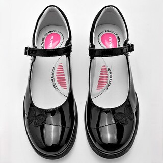 Foto 3 | Foto 3 | Zapato Yuyin Negro Charol para Niña