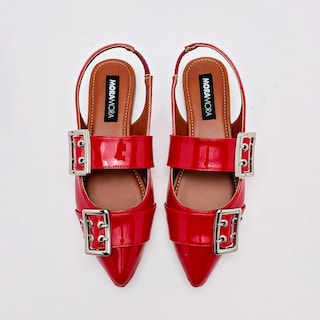 Foto 3 | Foto 3 | Zapatos Moramora Rojo para Mujer