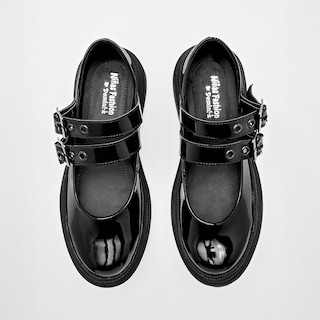 Foto 3 | Foto 3 | Zapatos Niñas Fashion Negro Charol para Mujer
