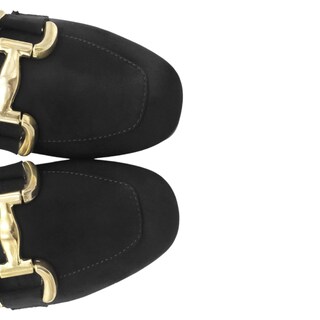 Foto 5 | Foto 5 | Oxfords Rbcollection Exterior Gamuza Sintética Negro para Mujer