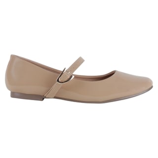 Foto 2 | Foto 2 | Mary Jane Exterior Charol Color Beige Para Mujer De Rbcollection