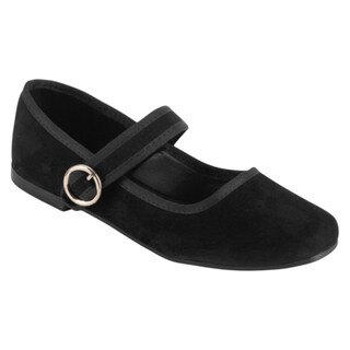 Foto 1 | Foto 1 | Mary Jane Exterior Gamuza Color Negro Para Mujer De Rbcollection