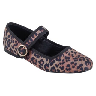 Foto 1 | Foto 1 | Mary Jane Exterior Gamuza Color Café Para Mujer De Rbcollection