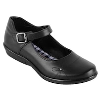 Mary Jane Exterior Piel Color Negro Para Mujer De Rbcollection