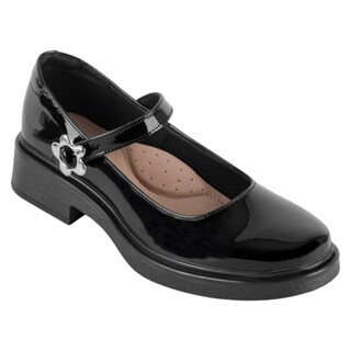 Foto 1 | Foto 1 | Mary Jane Exterior Charol Color Negro Para Mujer De Rbcollection