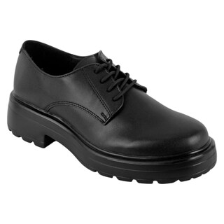 Foto 1 | Foto 1 | Oxfords Exterior Piel Vegana Color Negro Para Mujer De Rbcollection