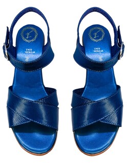 Foto 5 | Foto 5 | Sandalias de Piel con Plataforma Enco Footwear MD114-01 Azul