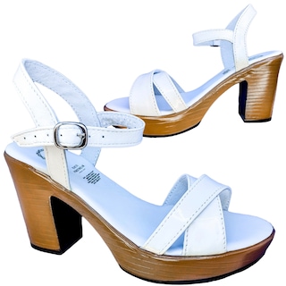 Foto 2 | Foto 2 | Sandalias de Plataforma Enco Footwear MD114-01 Blancas para Mujer