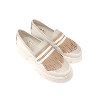 Foto 5 | Foto 5 | Mocasín Penny Loafer Chunky Dasalo en Piel Vacuna Café para Mujer