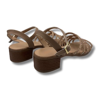 Foto 4 | Foto 4 | Sandalias con Tacón Zenda Shoes para Mujer