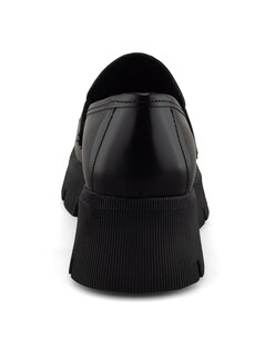 Foto 3 | Foto 3 | Mocasín De Piel Vacuno Negro Con Plataforma Chunky Para Mujer