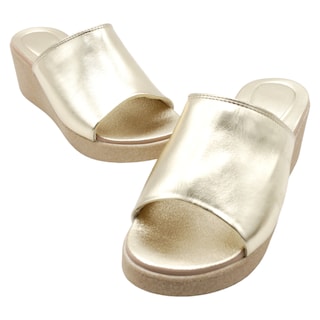 Foto 3 | Foto 3 | Sandalias Con Plataforma Exterior Sintético Color Oro Para Mujer De Rbcollection