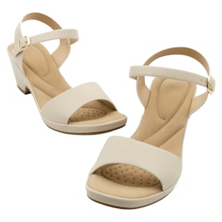 Foto 4 | Foto 4 | Sandalia Con Tacón Exterior Piel Vegana Color Late Para Mujer De Rbcollection