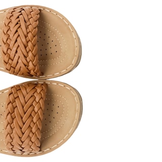 Foto 4 | Foto 4 | Sandalias Rbcollection con Plataforma Exterior Piel Vegana Café para Mujer
