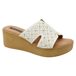 Foto 1 | Foto 1 | Sandalias Con Plataforma Rbcollection Exterior Piel Vegana Color Blanco Para Mujer