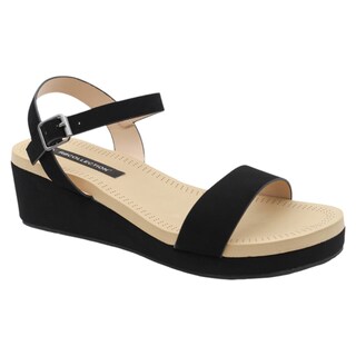 Foto 1 | Foto 1 | Sandalias con Plataforma Rbbasics Exterior Gamuza Sintética Negro Para Mujer