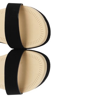 Foto 4 | Foto 4 | Sandalias con Plataforma Rbbasics Exterior Gamuza Sintética Negro Para Mujer