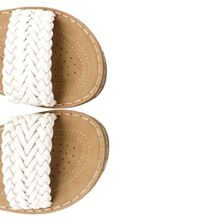 Foto 4 | Foto 4 | Sandalias Con Plataforma Rbcollection Exterior Piel Vegana Color Blanco Para Mujer