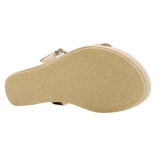 Foto 3 | Foto 3 | Sandalias Con Plataforma Rbbasics Exterior Piel Vegana Beige Para Mujer